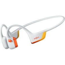 Shokz OpenRun Pro 2 Laisvų rankų įranga Bevielis Ausinės su kabliukais Sportai Bluetooth Oranžinė, Balta