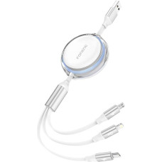 Foneng X113 3-in-1 Cable 1.1M White