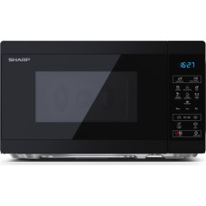 Sharp YC-MS02E-B mikrobangų krosnelė Juoda Mikrobangų krosnelė be papildomų funkcijų Stalviršis 20 L 800 W