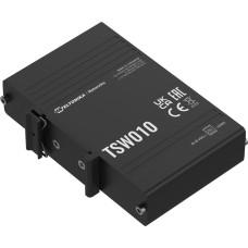 Teltonika TSW010 | Switch | 5x RJ45 100Mb/s, Passive PoE, IP30, DIN