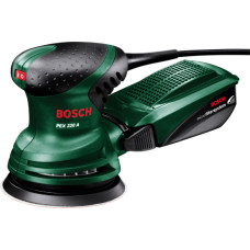 Bosch PEX 220 A Orbitinis šlifuoklis 24000 OPM Juoda, Žalia