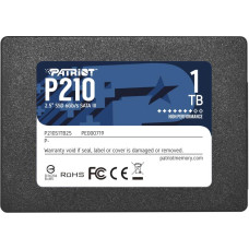 Patriot SSD|PATRIOT|P210|1TB|SATA 3.0|Write speed 430 MBytes/sec|Read speed 520 MBytes/sec|2,5