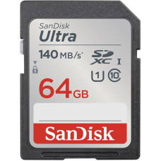 Sandisk Memory card SANDISK ULTRA SDXC 64GB 140MB/s UHS-I Class 10 (SDSDUNB-064G-GN6IN)