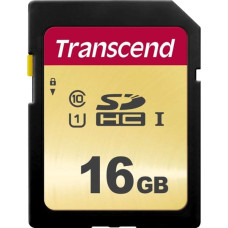 Transcend SDHC 500S         16GB Class 10 UHS-I U1 V30