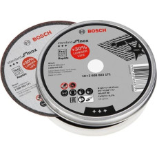 Bosch cutting disk straight for Inox Rapido in Dose 10x125,1mm