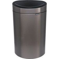 Brabantia Waste Bin Touch Bin New,recycle, 23+10 L Platinum