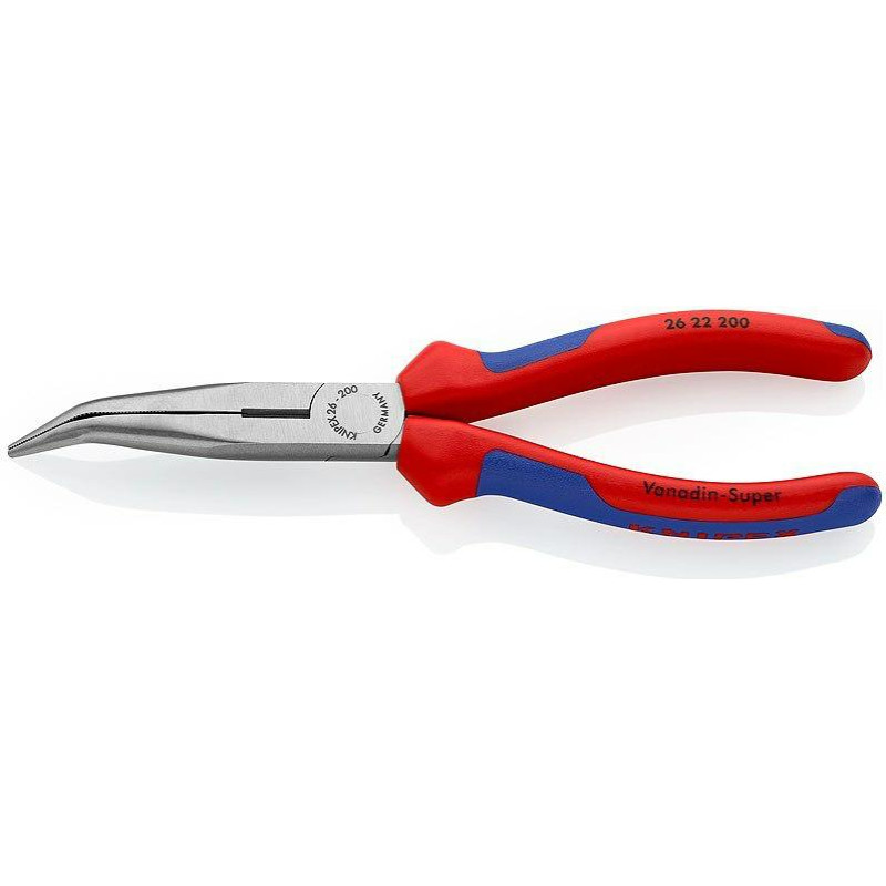 Knipex SZCZYPCE PÓŁOKRĄGŁE WYGIĘTE 200mm