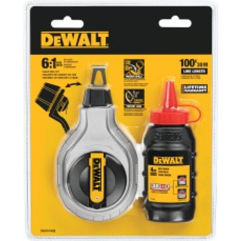 Dewalt SZNUR TRASERSKI 6-1 +KREDA CZERWONA