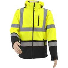 Awtools AW HI-VIS SOFTSHELL JACKET T3 YELLOW/ L