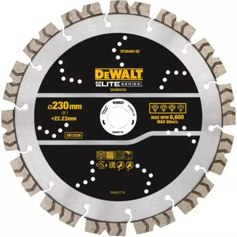 Dewalt TARCZA DIAM.SEG. 230mm ELITE ZAST. OGÓLNE