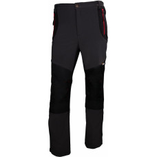 Beta SPODNIE ROBOCZE SOFTSHELL, WZMOCNIONE MATERIAŁEM OXFORD, SZARO-CZARNE, ROZMIAR L
