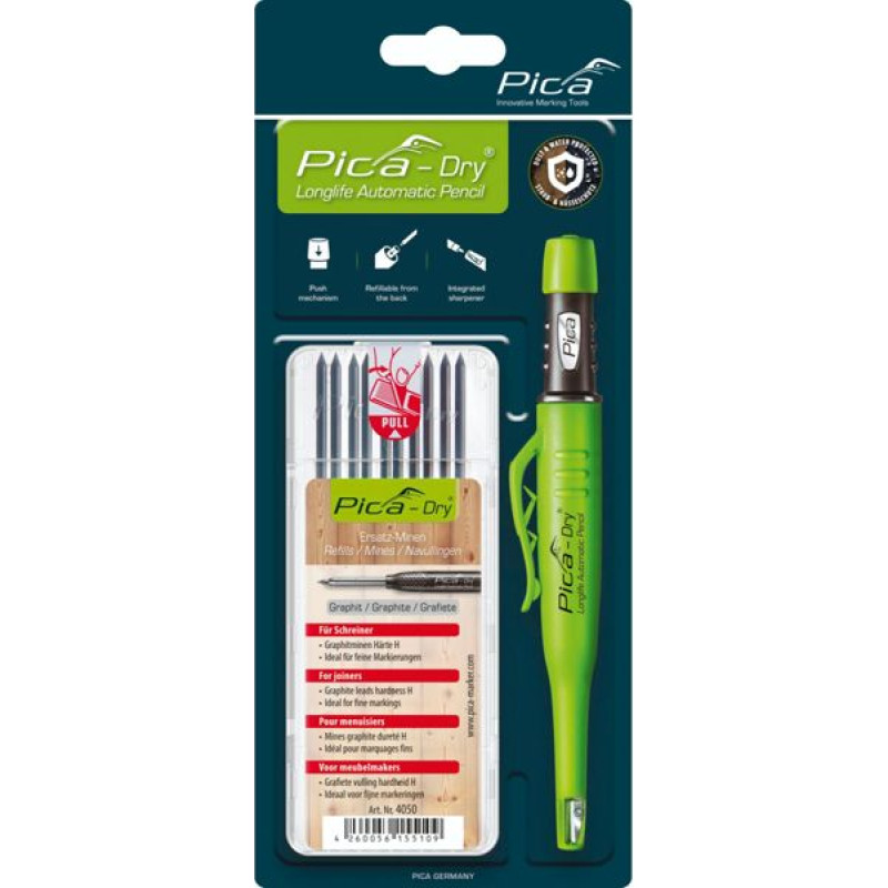 Pica-Marker Pica DRY Bundle with 1x Marker + 1x Refills No. 4050