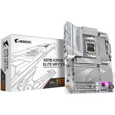 Gigabyte Mainboard|GIGABYTE|AMD X870E|SAM5|ATX|Memory DDR5|Memory slots 4|1xPCI-Express 3.0 2x|1xPCI-Express 4.0 4x	|1xPCI-Express 5.0 16x|4xM.2|1xHDMI|4xUSB 2.0|6xUSB 3.2|2xUSB-C|1xOptical S/PDIF|1xRJ45|2xAudio port|X870AELITEWF7ICE1.1