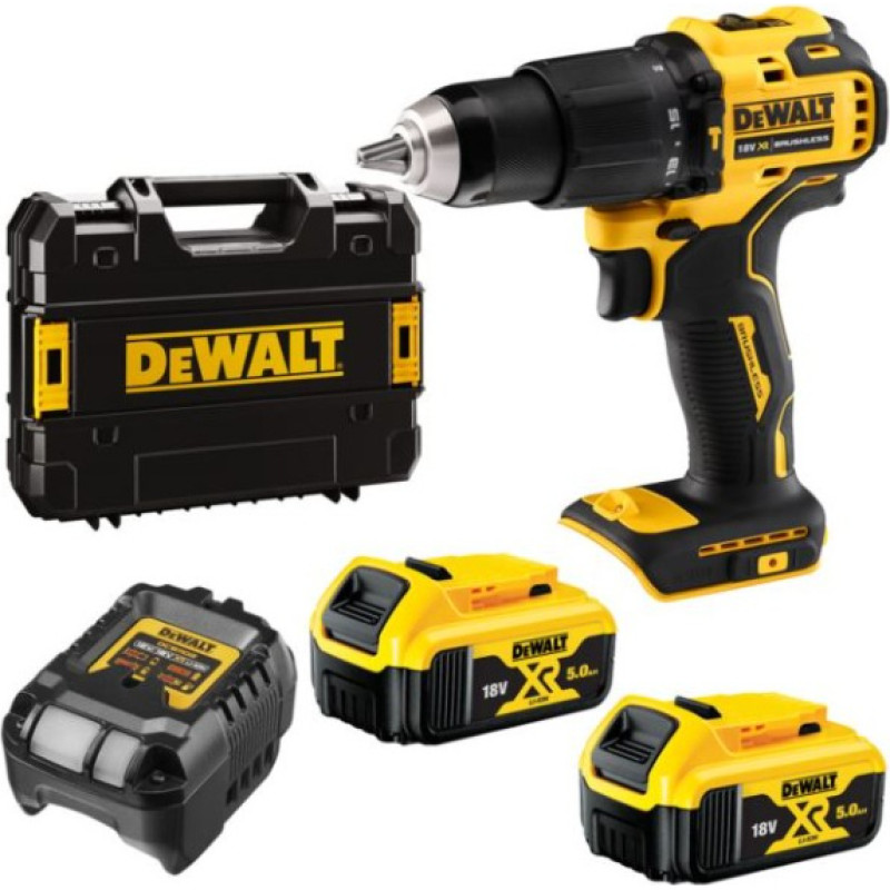 Dewalt WKRĘTARKA UD.18V DCD709P2T 65Nm 2x5,0Ah