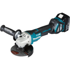 Makita SZLIFIERKA KĄTOWA 18V 125mm 2 x 5,0Ah LI-ION BEZSZCZOTKOWA WALIZKA MAKPAC DGA518RTJU