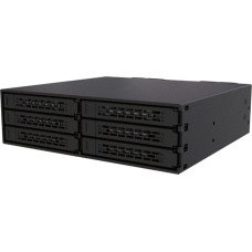 Icy Dock IcyDock MB996SP-6SB black - Backplane 6x2.5 inch HDD/SSD