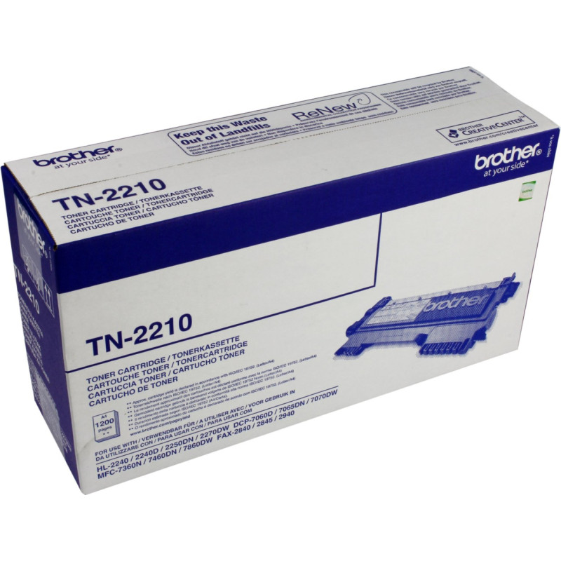 Brother Toner Black TN-2210