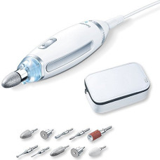 Beurer MP 62 manicure / pedicure set - nail care - white / silver