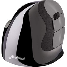 Evoluent VerticalMouse D, mouse (black / silver, medium, RH)