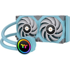 Thermaltake TOUGHLIQUID 240 ARGB Sync All-In-One Liquid Cooler Turquoise 240mm, water cooling (turquoise)