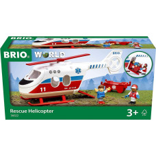 Ravensburger BRIO World Rescue Helicopter Toy Vehicle