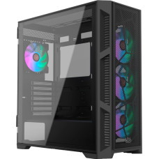 Raijintek PONOS ULTRA MS4, tower case (black, side panel made of tempered glass)