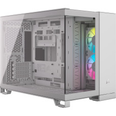 Corsair iCUE LINK 2500X RGB , Tower case (white, Tempered Glass x 2)