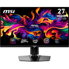 MSI MAG 271QPXDE QD-OLED E2, gaming monitor - 26.5 -  black, WQHD, Adaptive-Sync, USB-C, 240Hz panel