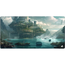 Sharkoon SKILLER SGP40 D6 Gaming Mouse Pad (Teal/Multicolor)