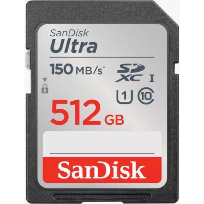 Sandisk MEMORY SDXC 512GB UHS-I/SDSDUNC-512G-GN6IN SANDISK