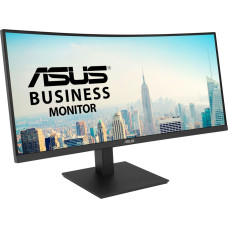 Asus VA34VCPSR - 34 - black, WQHD, VA, curved, USB-C, HDR10, 100Hz panel