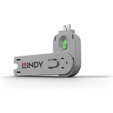 Lindy USB PORT BLOCKER KEY/GREEN 40621 LINDY