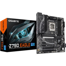 Gigabyte Mainboard|GIGABYTE|Intel Z790|LGA1700|ATX|Memory DDR5|Memory slots 4|3xPCI-Express 3.0 1x|1xPCI-Express 4.0 4x	|1xPCI-Express 5.0 16x|3xM.2|1xHDMI|1xDisplayPort|6xUSB 2.0|6xUSB 3.2|1xUSB-C|1xPS/2|1xOptical S/PDIF|1xRJ45|3xAudio port|Z790EAGLE1.0