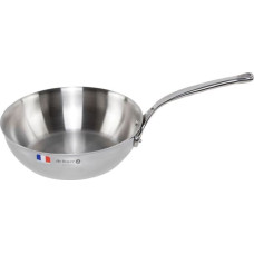 De Buyer Affinity Sauté Pan Stainless Steel curved  24 cm