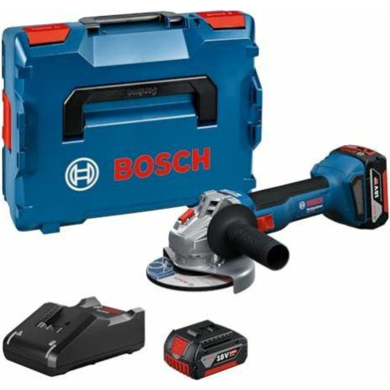 Bosch SZLIFIERKA KĄT.125mm GWS 18V-8 2x5,0Ah LB
