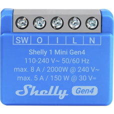 Shelly 1 Mini Gen4 (blue)