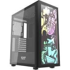 Darkflash Computer Case Darkflash DK210 Graffiti (black)