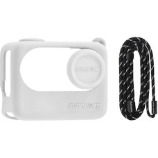 Sunnylife Lanyard + Silicone Case Sunnylife for Insta360 GO 3S (white)