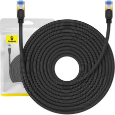 Baseus Braided network cable cat.7 Baseus Ethernet RJ45, 10Gbps, 20m (black)