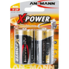 Ansmann 1x2 Ansmann Alkaline Mono D LR 20 X-Power