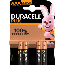 Duracell Plus 100 Vienkartinė baterija AAA Šarminis