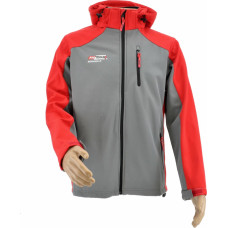 Awtools KURTKA SOFTSHELL BLUZA T4/ CZERWONO-SZARA/ S