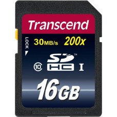 Transcend MEMORY SDHC 16GB/CLASS10 TS16GSDHC10 TRANSCEND