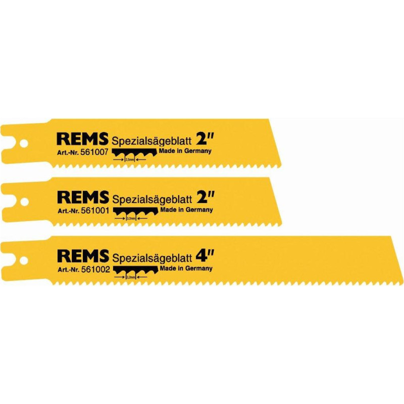 Rems BRZESZCZOT SPECIALNY 140mm ZĄB 3,2mm DO RUR STALOWYCH