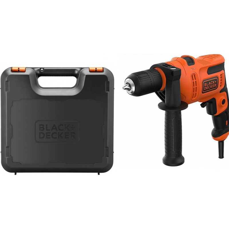 Black+Decker BLACK & DECKER HAMMER DRILL 500W BEH200K-QS