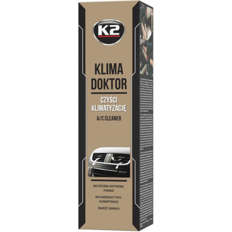 K2 PIANA DO CZYSZCZENIA KLIMA DOKTOR 500ml SPRAY