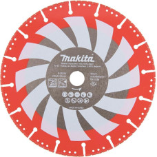 Makita TARCZA DIAMENTOWA RESCUE 230x22,23mm SEGMENT(SUCHO) STAL, INOX, PVC, BETON, SZKŁO