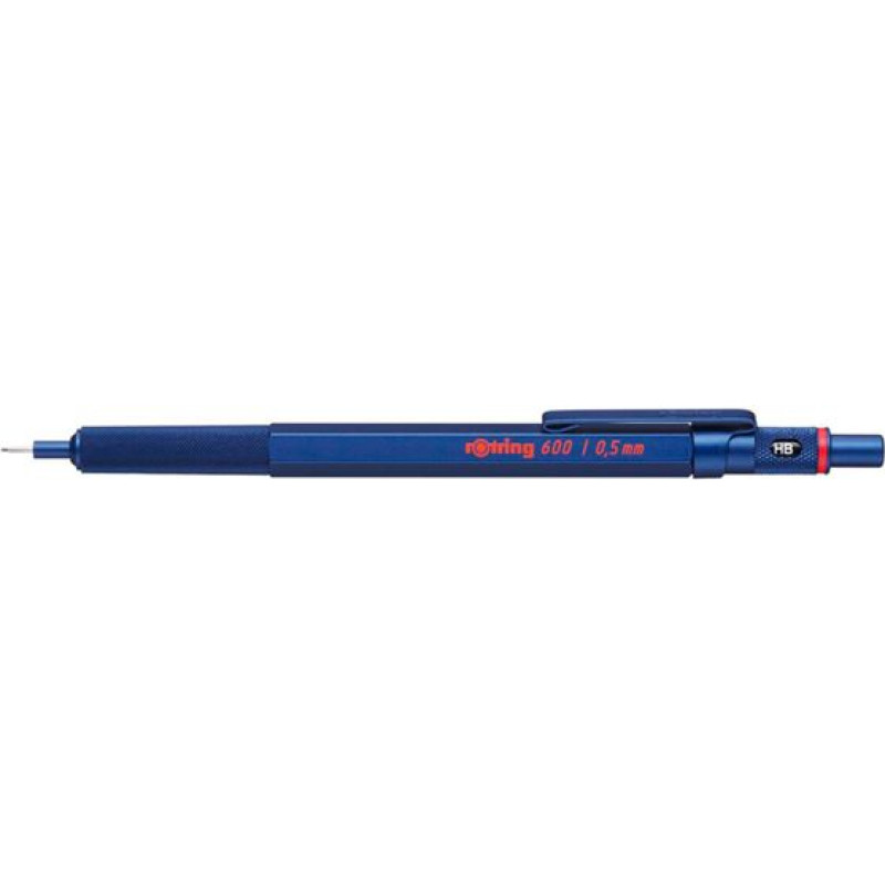 Rotring 600 Mechanical Pencil metallic blue 0,5 mm