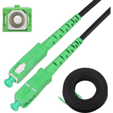 Extralink SC/APC-SC/APC Flat | Patchcord | drop, single mode, Simplex, G.657A2, 30m