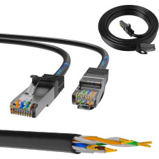 Extralink Kat.5e FTP 10m | LAN Patchcord | Copper twisted pair